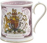 Aynsley Diamond Jubilee Queen Elizabeth II Mug