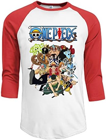 Men's One Piece Anime New Age 3/4 Sleeve Raglan T-shirt