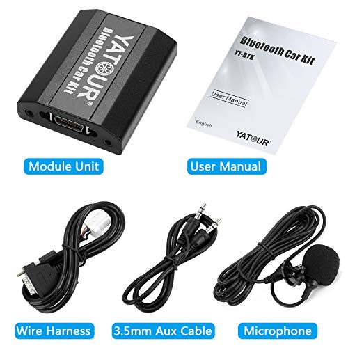 Yatour Digital Music CD Changer Car Adapter Hands Fress Call Adapter Compatible with Bluetooth Function for Toyota and Lexus Series - Thumbnail 6
