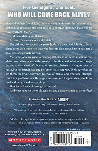 Adrift Griffin Paul Ronstant Paul 9781338095517 Books Amazon Ca