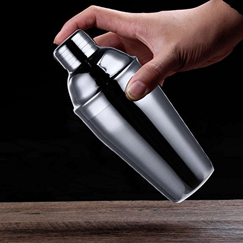image for 20 oz Cocktail Shaker Stainless Steel, MeiLiio 550ML Professional Bart