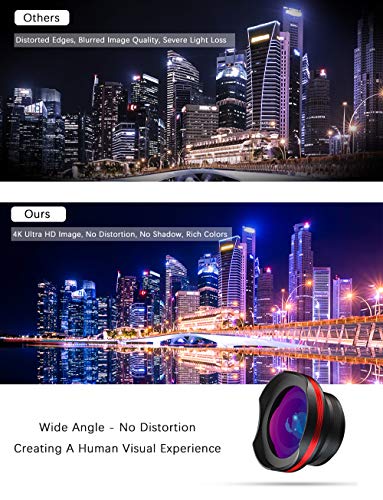 image for Phone Camera Lens, AOMAIS Pro Camera Lens Kit Compatible with iPhone/S