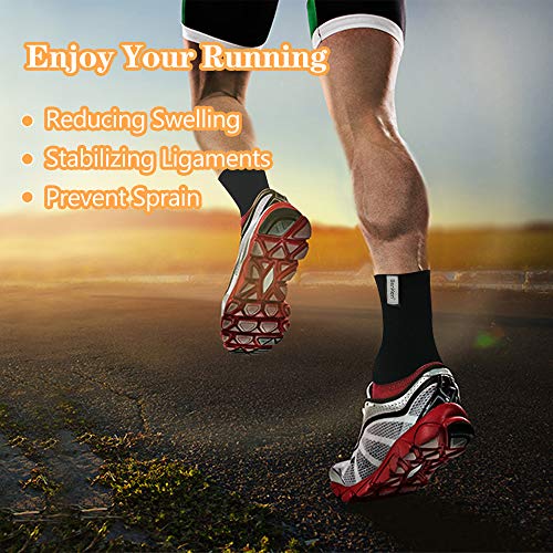 image for BenKen 1 PC Foot Compression Ankle Brace Support,Soft and Breathable S