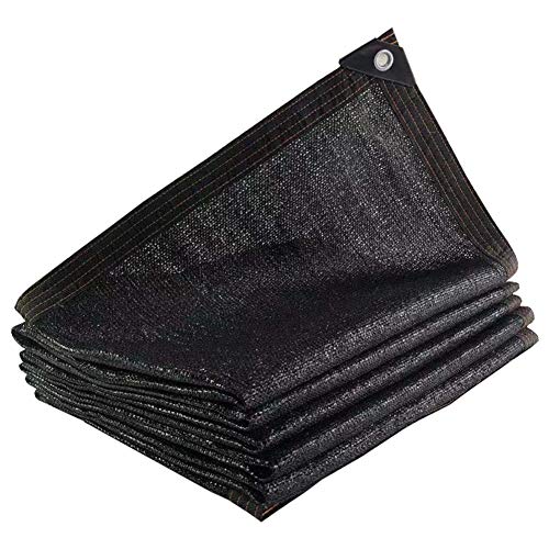 SYY Sonnensegel Schattennetz, Verdickte Und Verschlüsselte Schwarze Markise, 95% Sonnenschutz Und UV-Schutz, Großer… – Bild 3