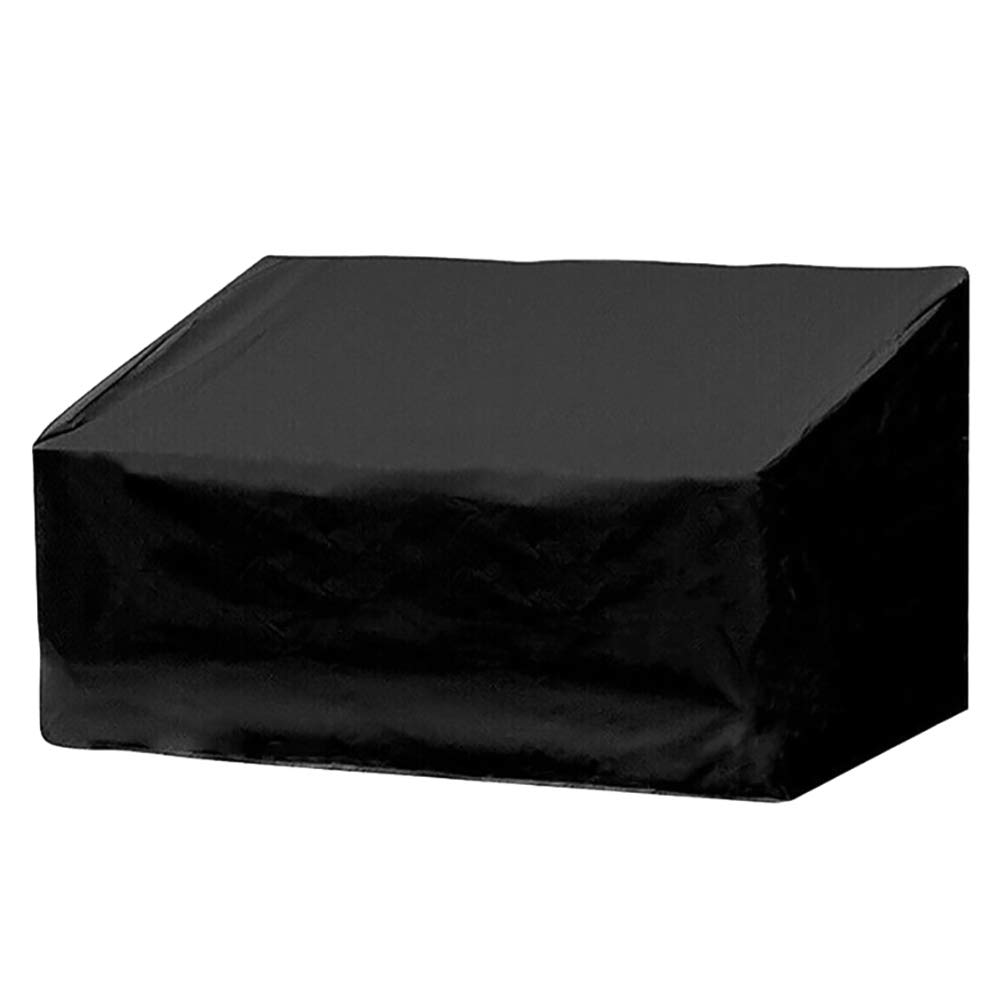 PRETYZOOM Garden Bench Cover Waterproof Heavy Duty Outdoor Seat Protection 64X35X26 Inch Sunproof Frostproof Oxford Cloth