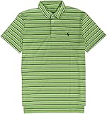 Polo Ralph Lauren Men's Striped Performance Lisle Polo Shirt