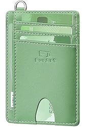 FurArt Slim Minimalist Wallet, Front Pocket