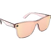 Blenders Eyewear Millenia X2 – Polarized Sunglasses – Flat, Mirrored Lens – 100% UV Protection – For Men & Women