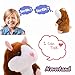 Talking Pet Hamster Electronic Animal Plush Toy - Mimics and Repeats After Words & Sounds - Special Gift for Kids Ages 4 - 100, Boys and Girls, Birthdays, Christmas by Neverland(Brown)