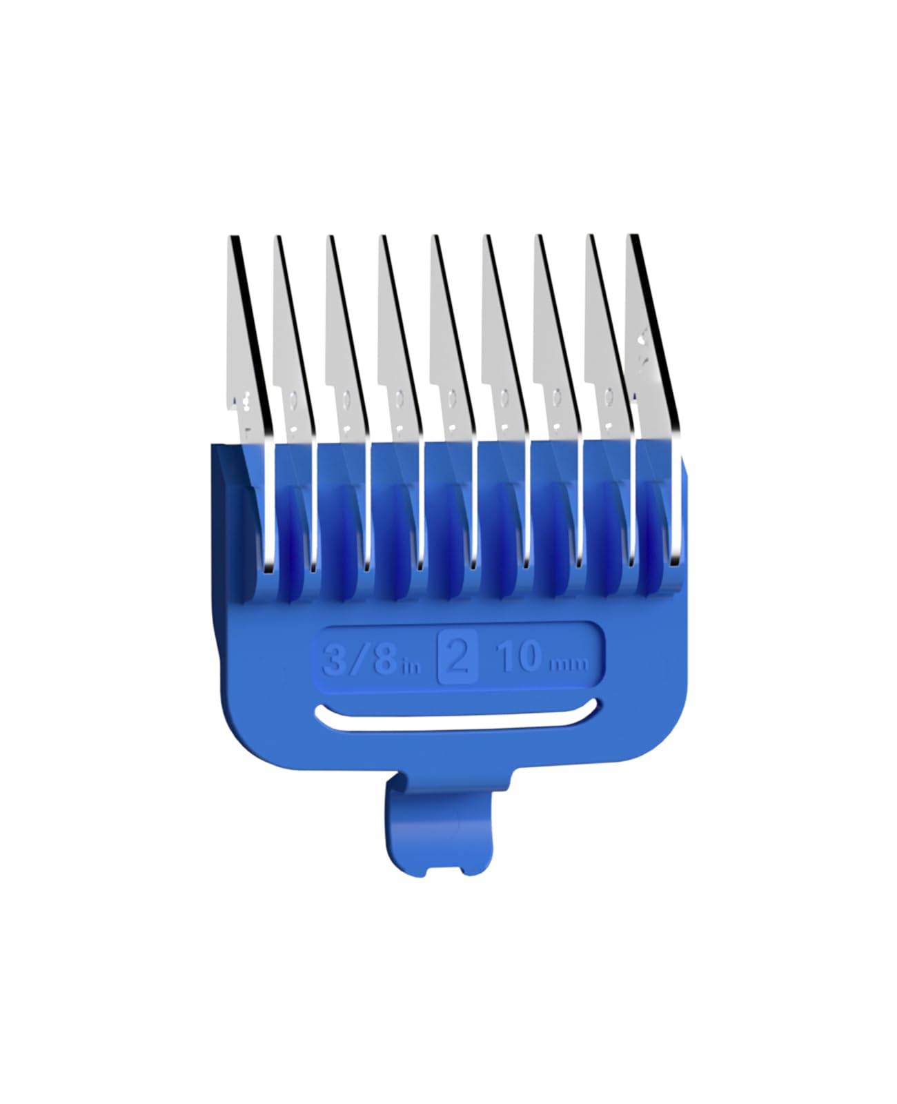 oneisall 10 mm Blue Metal Combs for RFC-676 Dog Grooming Clippers for Thick Heavy Coats