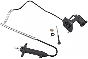 BestParts Pre-filled Clutch Master and Slave Cylinder with Line Assembly Kit Compatible with Jeep Wrangler 2003-2004 Replace 