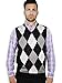 Blue Ocean Argyle Sweater Vest