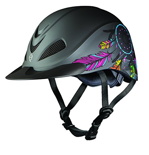 Troxel Western Rebel Helmet - SureFit Pro, Low Profile, Matte Finish - Dreamcatcher