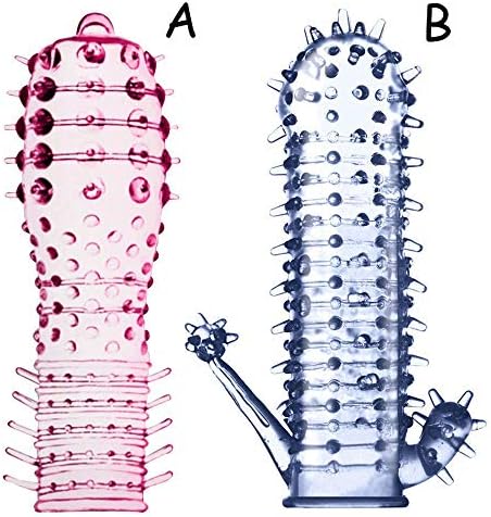 2 PCS Set G Spot St;mulátion Sleeve P-Ennis Extensions Sleeve Ċoc`ķ Ring P-Ennis Delay Extender Toys for Men
