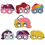 My Little Pony Party Masks, Set of 7 - Kids Face