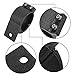AKD Part 2pcs 2.5 inch LED Light Bar Mounting Bracket Clip Universal Clamp Kits Tube Clamp Roof Roll Cage Holder LED Work Light