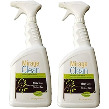 Amazon Com Mirage Clean Hardwood Floor Cleaner Eco Friendly Fresh