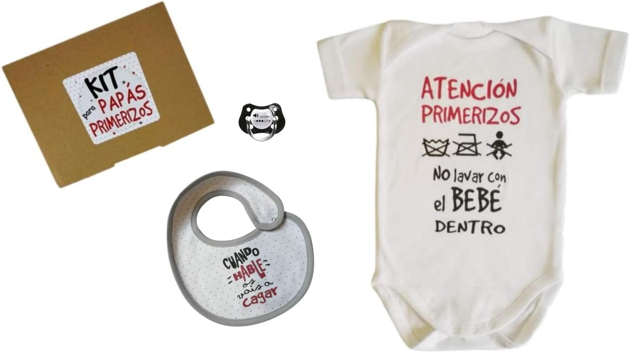 Babero Bebe Frase Regalo Recien Nacido Regalo Padre Regalo Madre Regalo Primerizos Caja Pack De Chupete 1 Mes Practicas Body Regalos Para Recien Nacidos Tsglobalminds Sets De Regalos Para Recien Nacidos