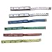 12pcs Tape Measures 60-Inch/150cm Soft Cloth Measuring Tape Weight Loss Medical Body Measurement Sewing Tailor Craft Vinyl Ruler, Has Centimetre Scale on Reverse Side + Gift Card