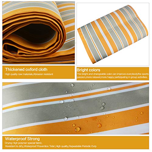 LUMAMU Learning Activity Fun Playing Run Mat,Kids Outdoor Relay Race Rolling Mat,Games for Obstacle Course,Team Building and Adults Field Day - Thumbnail 5