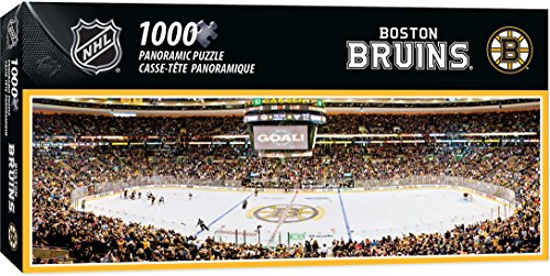 NHL Boston Bruins Arena Puzzle (1000-Piece), Small, Gray