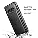 HianDier Wallet Case for Galaxy S10E Slim Protective Case with Credit Card Slot Holder for Men Flip Folio Soft PU Leather Magnetic Closure Cover Case for Samsung Galaxy S10E 5.8 Inches, Black