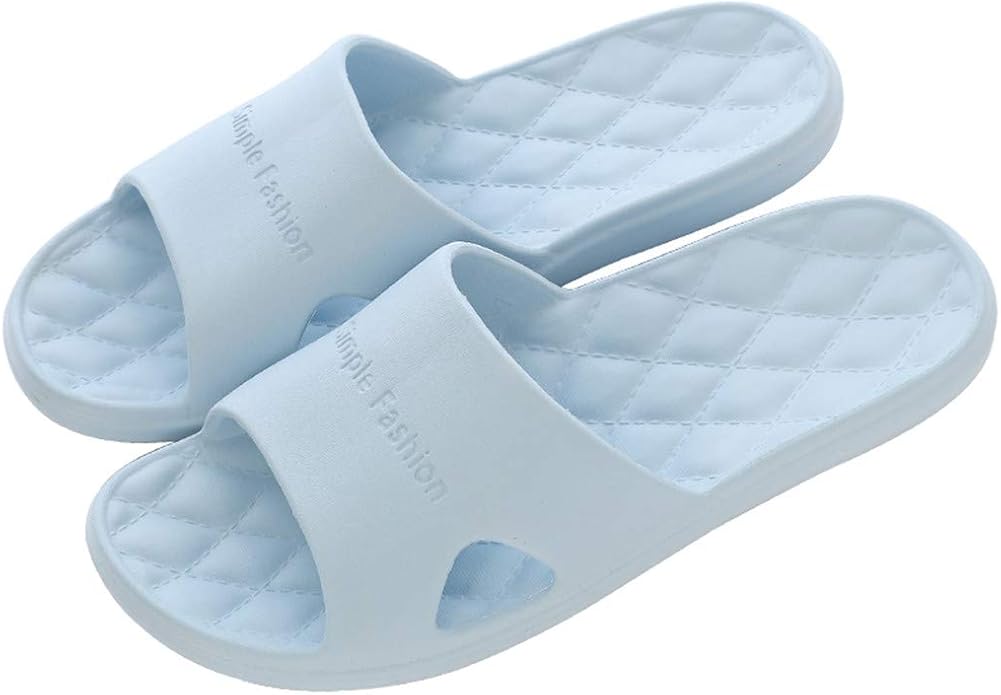 Yuwegr Women's Shower Slipper Bathroom AntiSlip Slippers Soft Sole