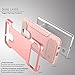 LG Harmony Case,LG K20 Plus Case,LG V5 Case,LG K10 2017 Case,SLMY[Shock Absorption]Slim Fit Heavy Duty Drop Protection Hybrid Armor Defender Case Cover for LG K20 Plus / LG V5 / LG K10 2017-Rose Gold