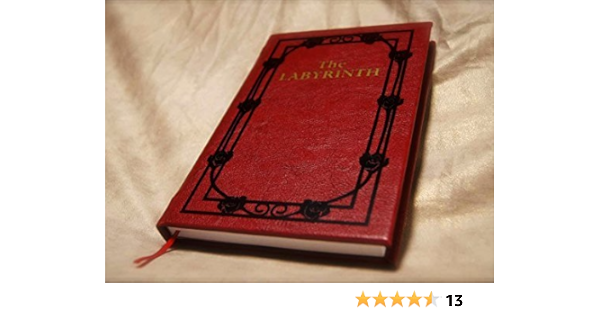 Amazon Com The Labyrinth Sarah S Book A Leatherbound Book Movie Replica Novelization Collector S Edition Ach Smith Libros