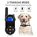 Dog Training Collar with Remote – Rechargeable Dog Shock Collar w/3 Training Modes,Up to Remote Range 2000FT & IPX7 Waterproof | E-Collar Shock Collar for Dogs Small, Medium, Large Size, All Breedsthumb 3