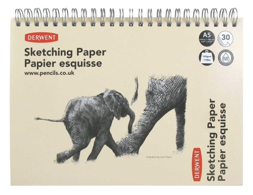 Derwent sketch pad, a5, landscape, 8.27 x 5.83 inches s…