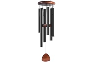Wind Chimes for Outside, Bingxue 37" Wooden Sympathy Wind Chimes Memorial Wind Chime for Loss of Loved One Mother Father, Sym