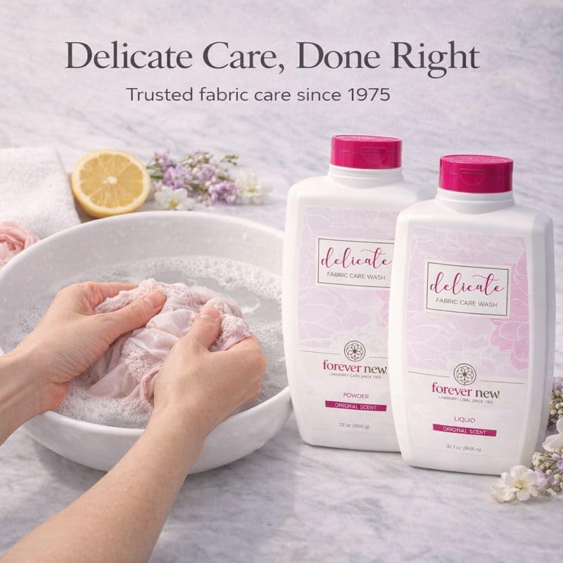FOREVER NEW Delicate Laundry Detergent Liquid, Original Scented, 4oz photo 6