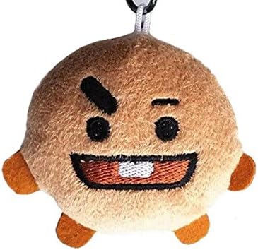 BTS Bulletproof boys group plush doll key pendant phone pendant bts cell phone ring buckle(SHOOKY)