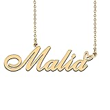 HUAN XUN Customized Nameplate Necklace Charm
