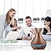 URPOWER Essential Oil Diffuser, 400ml Wood Grain Ultrasonic Cool Mist Humidifier With Waterless Auto Shut-Off for Bedroom Office Home Baby Room Yoga