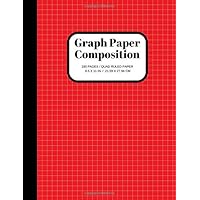 Graph Paper Composition Notebook: Grid Paper Notebook, Quad Ruled, 100 Sheets (Large, 8.5 x 11)