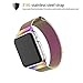 Enow Compatible for Apple Watch Band 38mm 42mm, Milanese Stainless Steel Bracelet Fully Magnetic Closure Clasp Mesh Loop Strap for iWatch Series4 Series 3 Series 2 Series 1 Sport & Edition All Models