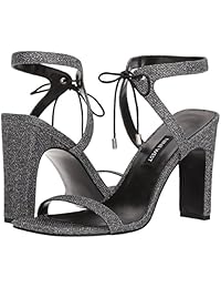 nine west Women 's longitano sandalia de tacón
