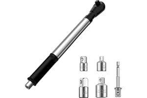 Offset Extension Wrench Impact, 1/2" Electric Impact Ratchet Wrench for Tight Spaces, Offset Extension Wrench for Electric Dr