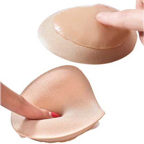 Breast Silicone Inserts, 1 Pair SelfAdhesive Bra Pads Inserts Push Up