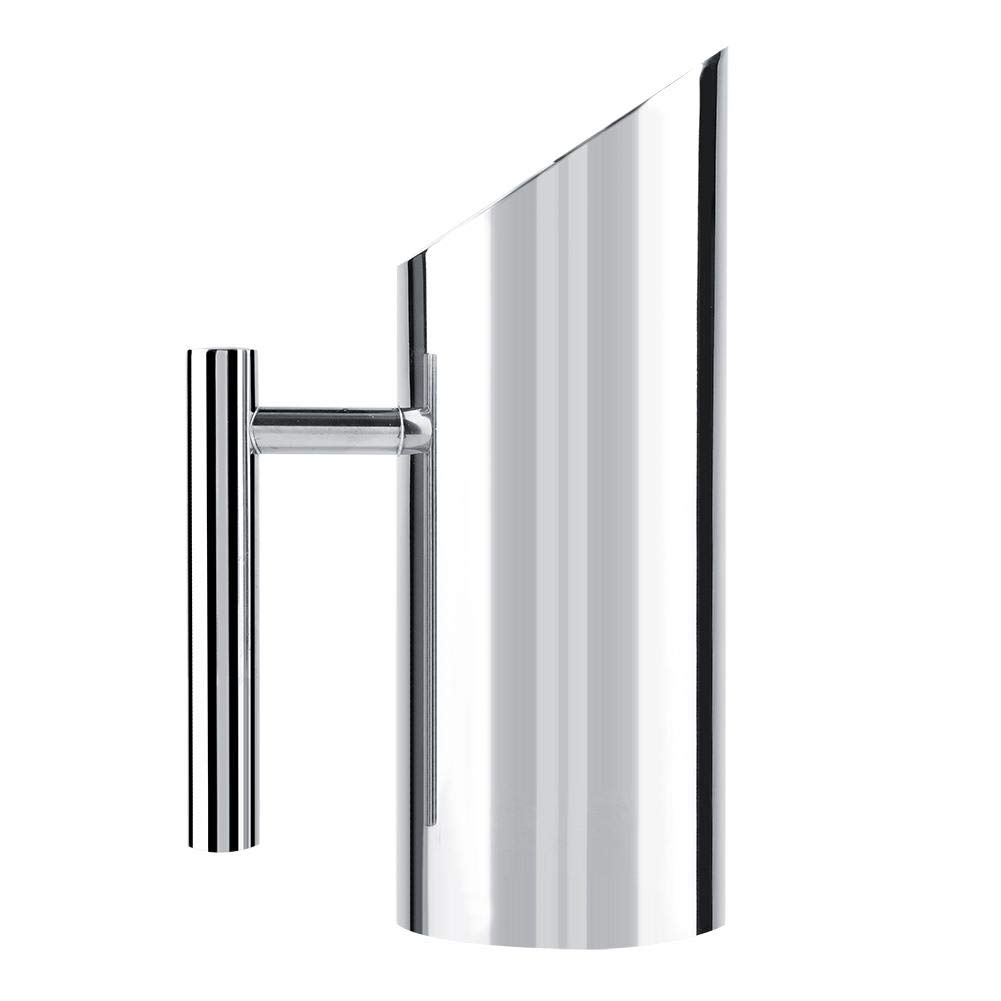 Stainless Steel Water Jug with Ice Guard, Drinking Pitcher Water Pot for Coffee Iced Tea Milk Cold Beverages