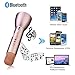 Portable Wireless Microphone and Speaker, Monodeal K088 Blutooth 4.1 Handheld Wireless Microphone Karaoke For Smule Sing,Youtube, IPhone Android Smartphone and PC - Golden
