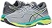 ASICS Women's Womens Gel-Cumulus 19 Athletic Shoe, Mid Grey/Carbon/Safety Yellow, 9 Medium US