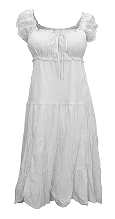 white cotton sundress uk