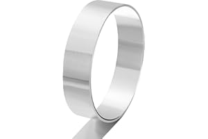 uxcell Aluminum Flashing Roll, 3000mm x 30mm x 0.2mm 1060 Aluminum Metal Roll Sheet Strip Roofing Panels for DIY Craft and Ho