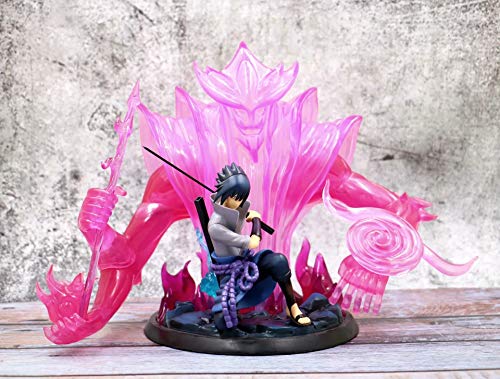 Yvonnezhang-Anime-Naruto-Susanoo-Sasuke-Figuras-de-accin-Coleccin-de-Juguetes-Modelo