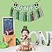 Vansolinne Football High Chair Banner Game Day Party Decorations Touchdown First Birthday Cake Smash Tailgate Party Supplies Sunday Photo Booth Props for 1st Baby
