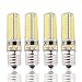Bonlux E17 LED Appliance Bulb 5W Dimmable 110V Intermediate Base LED Daylight Bulb 40W LED Replacement(Pack of 4)