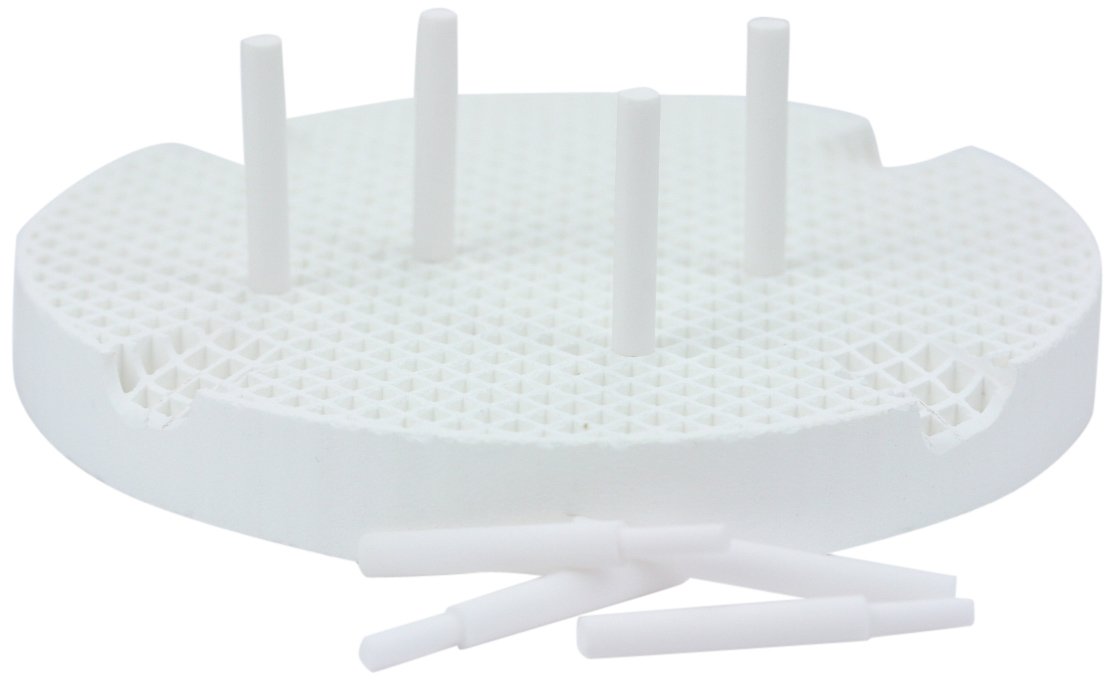 Garreco 7760801 Dental Firing Tray, 20 Ceramic Pins (Pack of